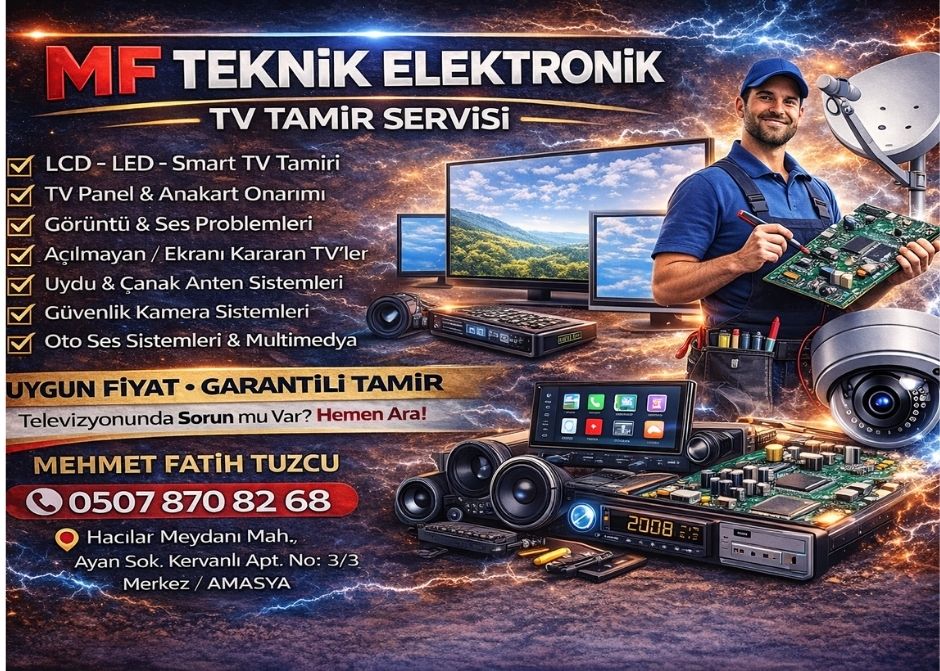 Amasya Televizyon Tamircisi,